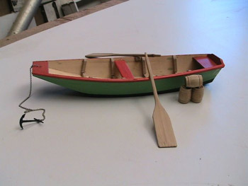Le premier bateau construit
