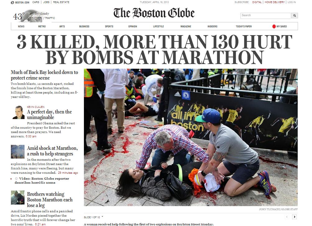 L'attentat de Boston
