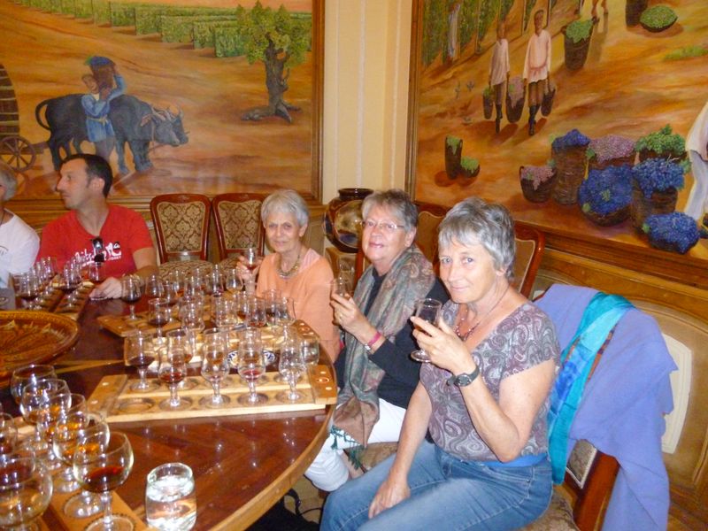Dégustation de vins à Samarkande
